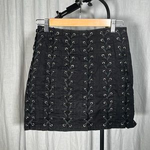 TRIPP NYC cool black mini skirt